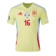 Spania Rodri Hernandez #16 Tricou Fotbal Replică European 2024 Barbati Deplasare